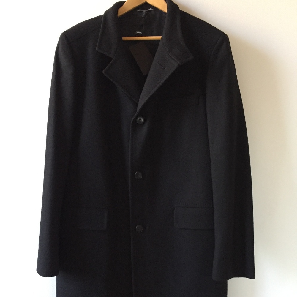 Hugo Boss Wool Overcoat (New)